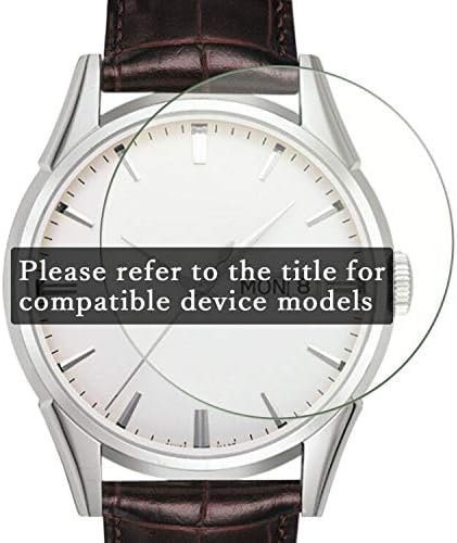 Synvy [3 Pack] מגן מסך, התואם ל- CASIO GBA400-7C GBA-400-7C TPU Film Smartwatch Smart Watch Stockers [לא מזכוכית מזג]